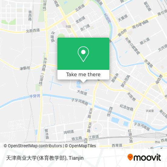 天津商业大学(体育教学部) map