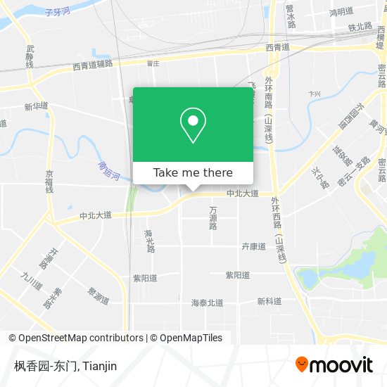 枫香园-东门 map