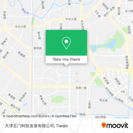 天津五门科技发展有限公司 map