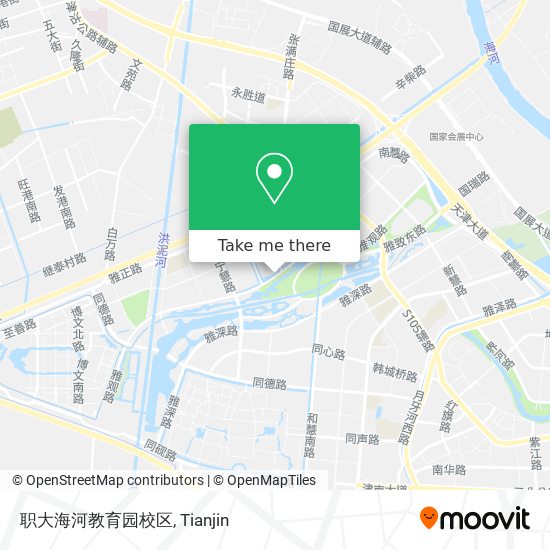 职大海河教育园校区 map