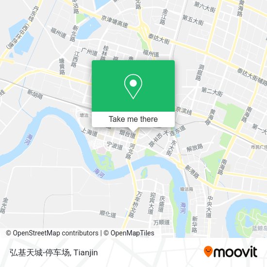弘基天城-停车场 map
