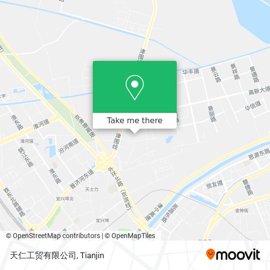 天仁工贸有限公司 map