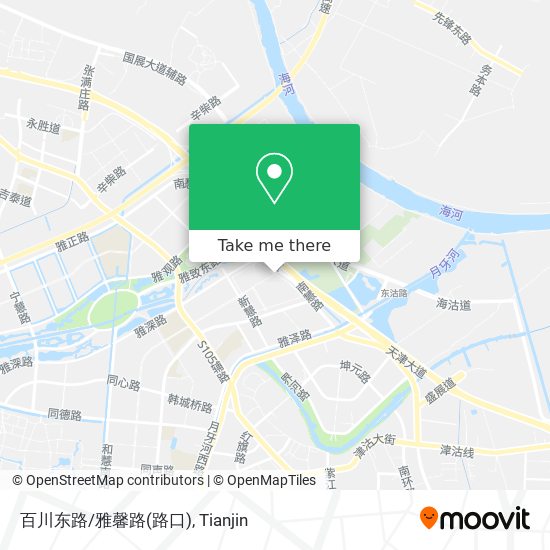 百川东路/雅馨路(路口) map