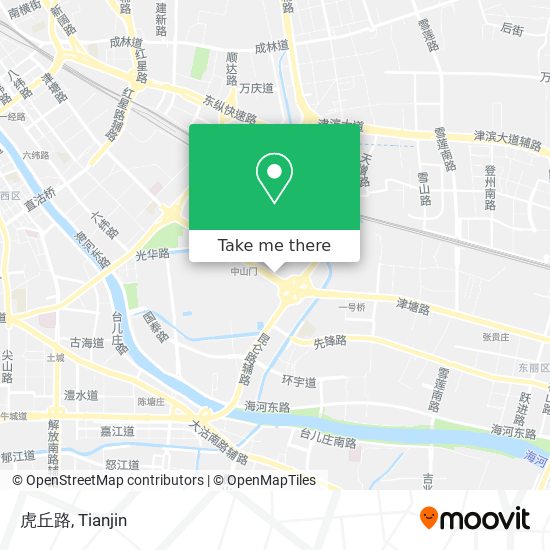 虎丘路 map