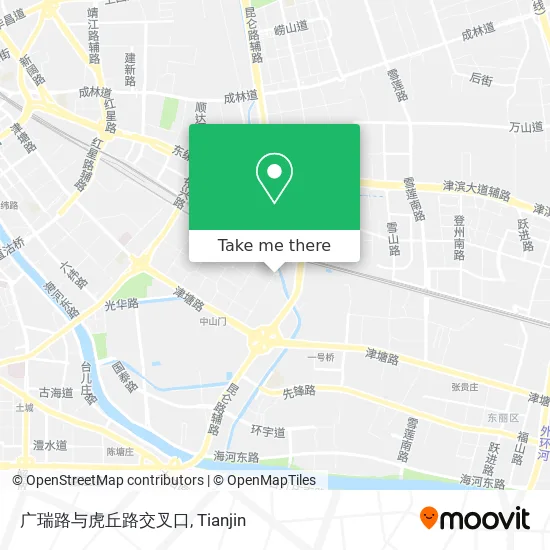 广瑞路与虎丘路交叉口 map