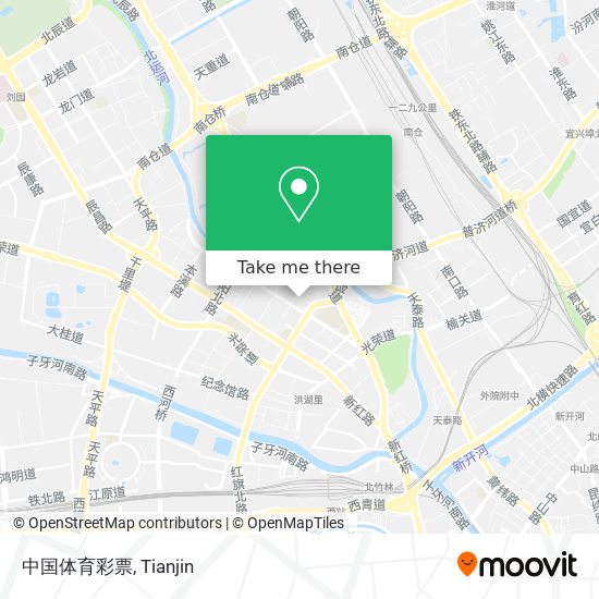 中国体育彩票 map