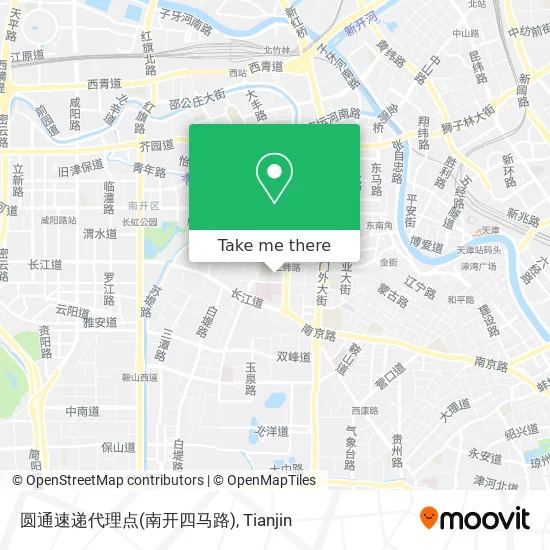 圆通速递代理点(南开四马路) map