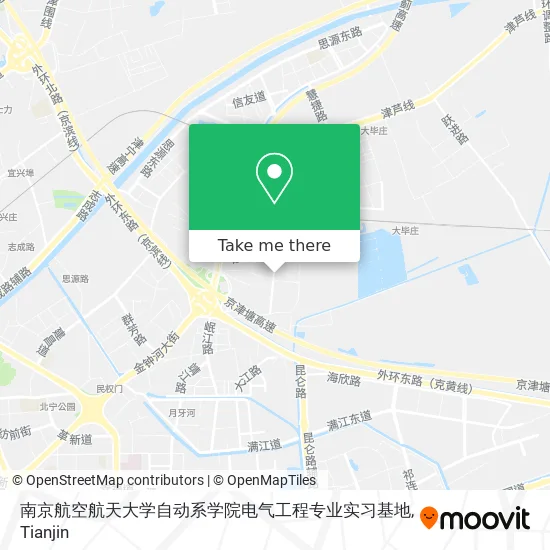 南京航空航天大学自动系学院电气工程专业实习基地 map
