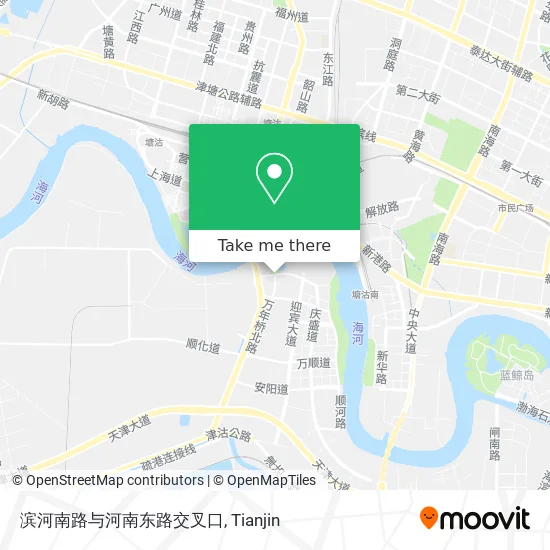 滨河南路与河南东路交叉口 map