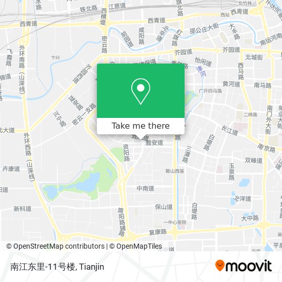 南江东里-11号楼 map