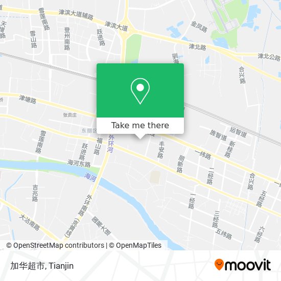 加华超市 map