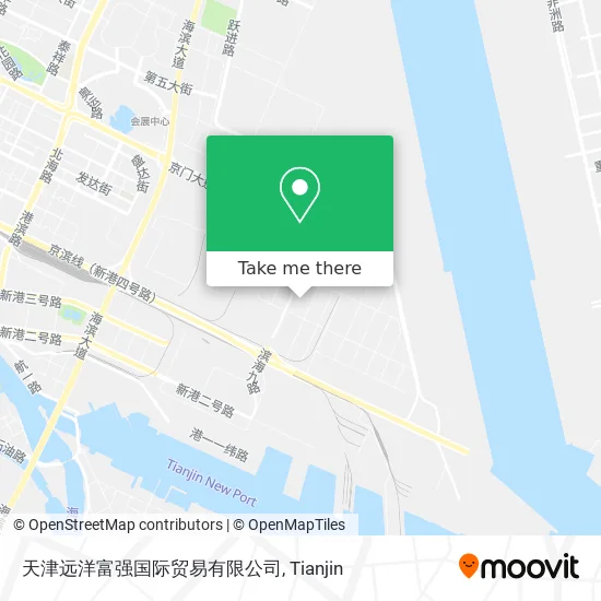 天津远洋富强国际贸易有限公司 map