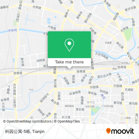 科园公寓-5栋 map