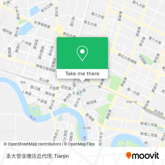 圣大管业塘沽总代理 map