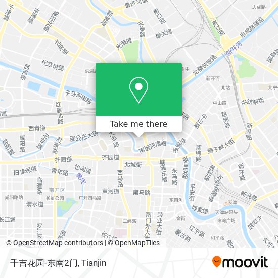 千吉花园-东南2门 map