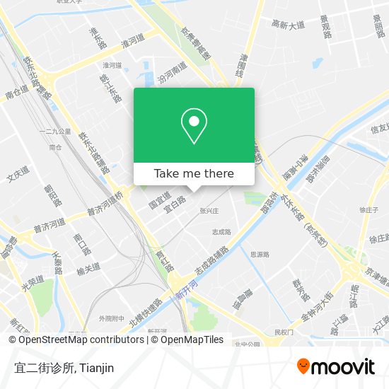 宜二街诊所 map