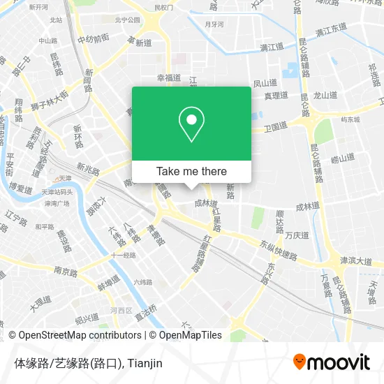 体缘路/艺缘路(路口) map