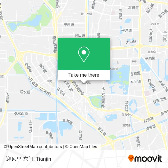 迎风里-东门 map