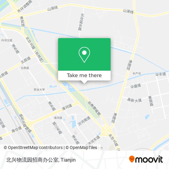 北兴物流园招商办公室 map