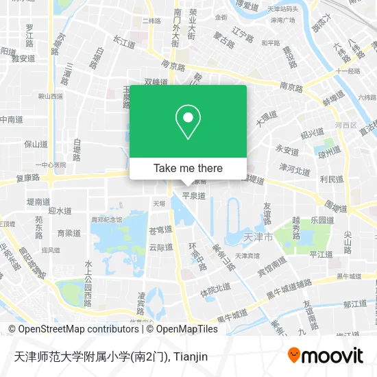 天津师范大学附属小学(南2门) map
