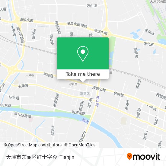 天津市东丽区红十字会 map