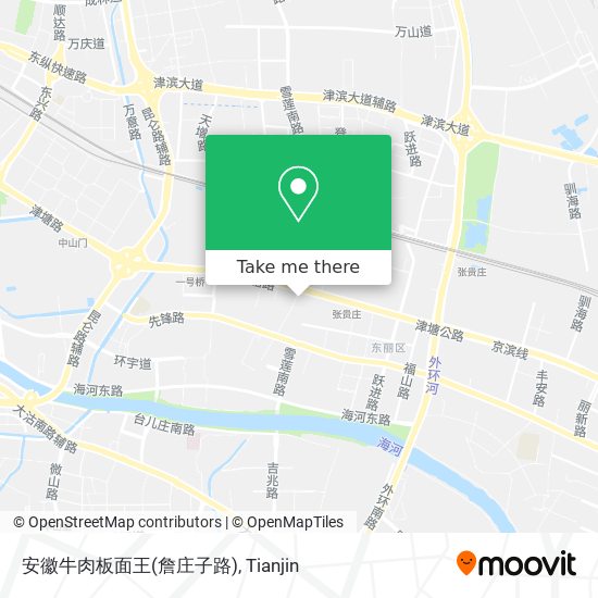 安徽牛肉板面王(詹庄子路) map