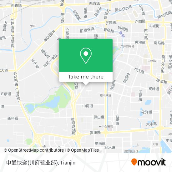 申通快递(川府营业部) map