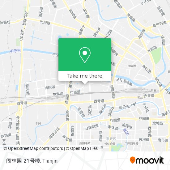 阁林园-21号楼 map