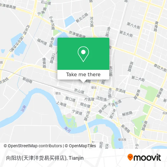 向阳坊(天津洋货易买得店) map