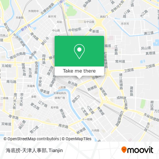 海底捞-天津人事部 map