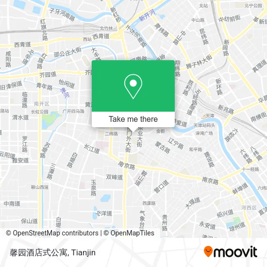 馨园酒店式公寓 map