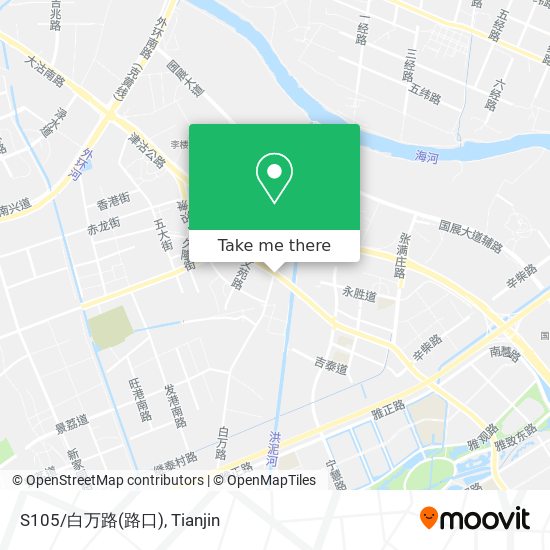 S105/白万路(路口) map