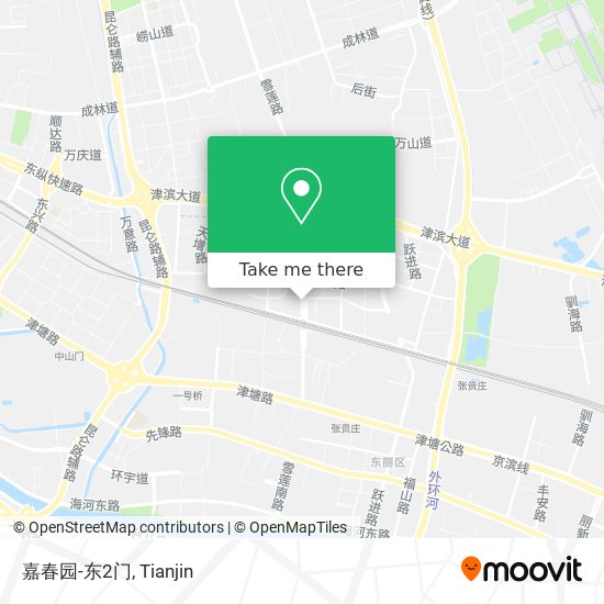 嘉春园-东2门 map