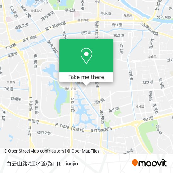 白云山路/江水道(路口) map