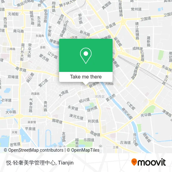 悦·轻奢美学管理中心 map