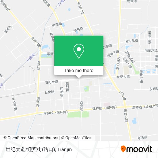 世纪大道/迎宾街(路口) map