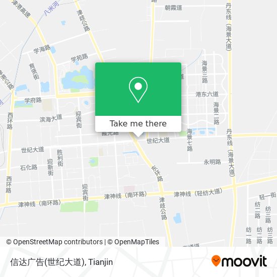 信达广告(世纪大道) map