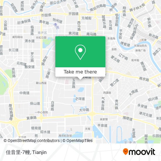 佳音里-7幢 map