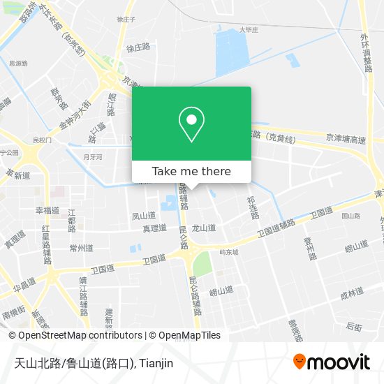 天山北路/鲁山道(路口) map