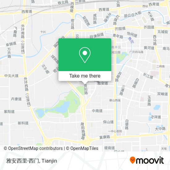 雅安西里-西门 map