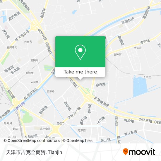 天津市吉克全商贸 map