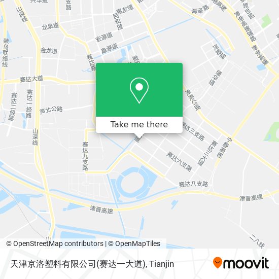 天津京洛塑料有限公司(赛达一大道) map