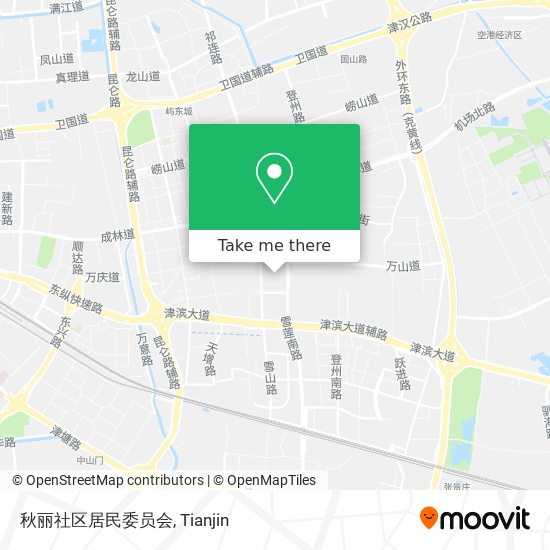 秋丽社区居民委员会 map