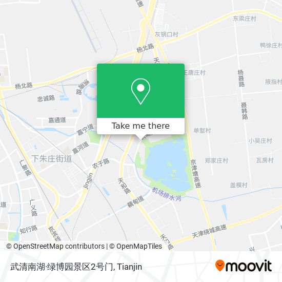 武清南湖·绿博园景区2号门 map