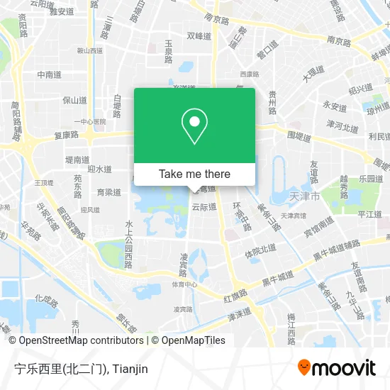 宁乐西里(北二门) map