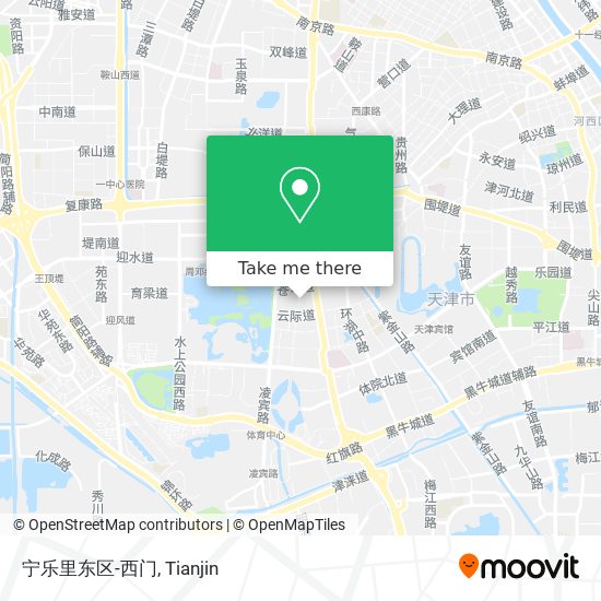 宁乐里东区-西门 map