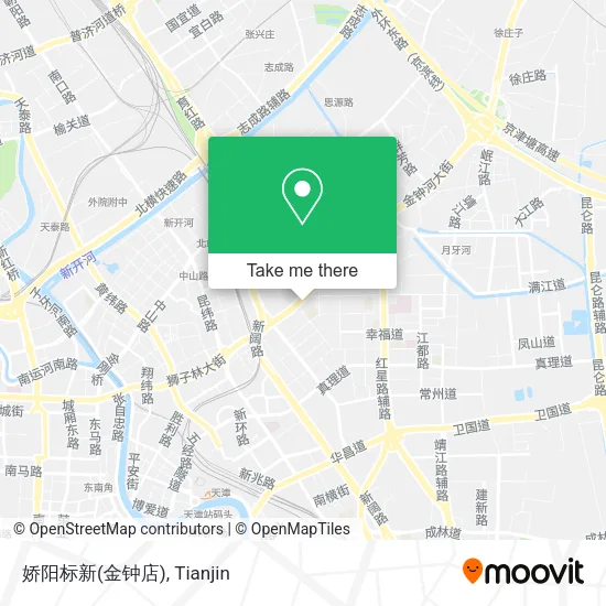 娇阳标新(金钟店) map