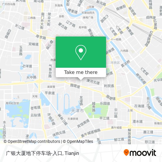 广银大厦地下停车场-入口 map