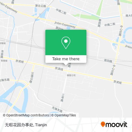 无暇花园办事处 map