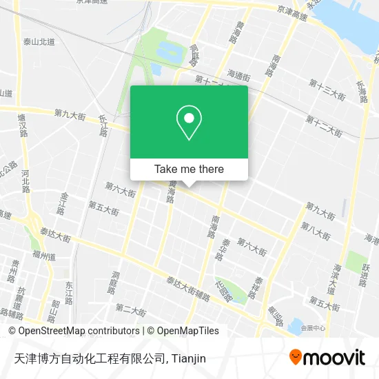 天津博方自动化工程有限公司 map